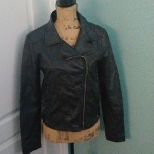 Forever twenty-one Faux Leather black Jacket